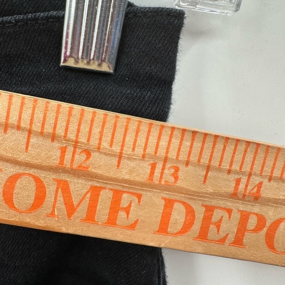 REFORMATION HARPER BLK Sustainable High ultra skinny woman super stretch jean 26 - Picture 7 of 12